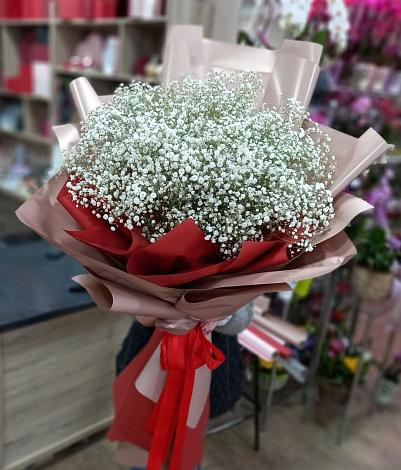 Букет цветов из: Гипсофила в Шадринске