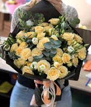 Букет цветов из:  Розы и Лизиантусы #REPLACE_PRED# Шадринске